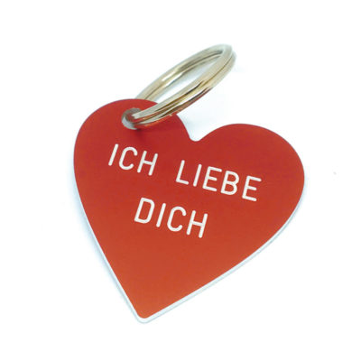 Schlüsselanhänger Ich liebe Dich