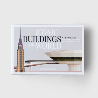 PRINTWORKS Memo Spiel Iconic buildings