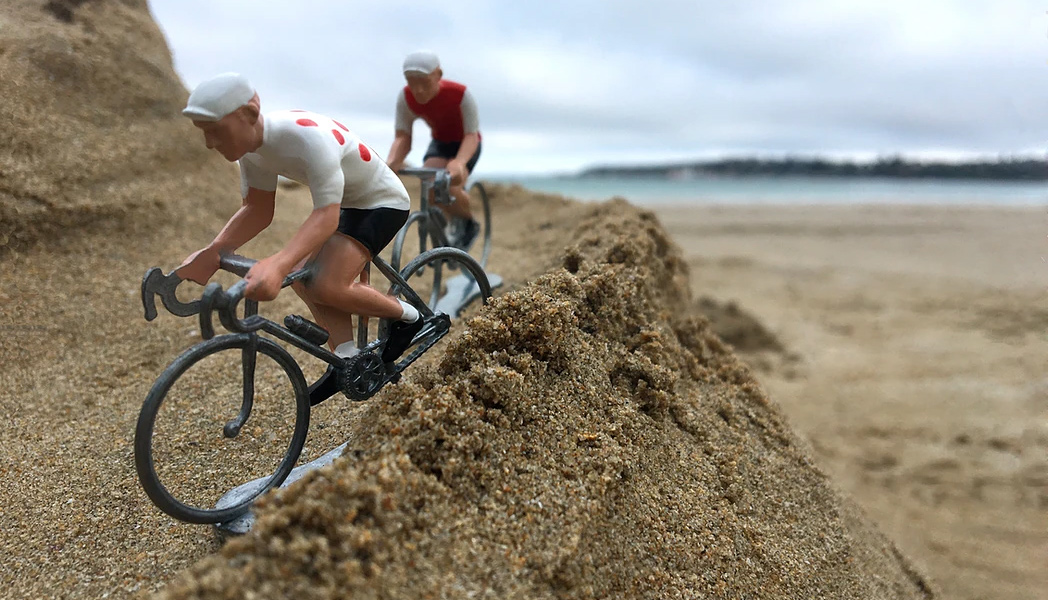 BERNARD & EDDY Radfahrer